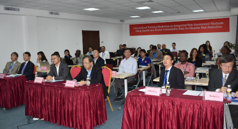 International training workshop on disaster reduction along the B&R