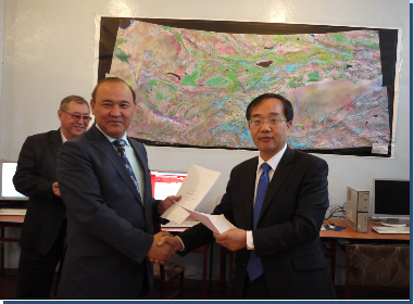  "SDIM drought spatial information survey system" technology is transferred to Kyrgyzstan