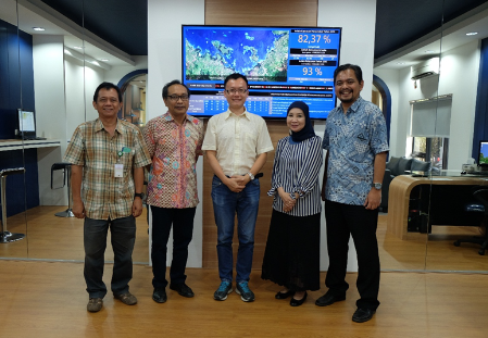 The SDIM China-Indonesia team exchanged their cooperation progress 